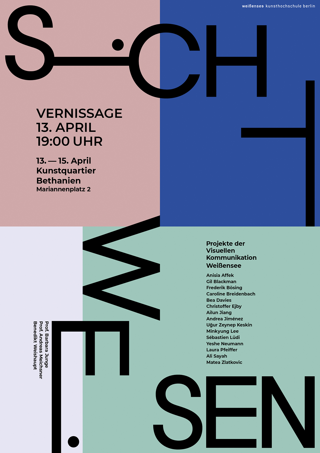 sichtweisen - exhibition branding